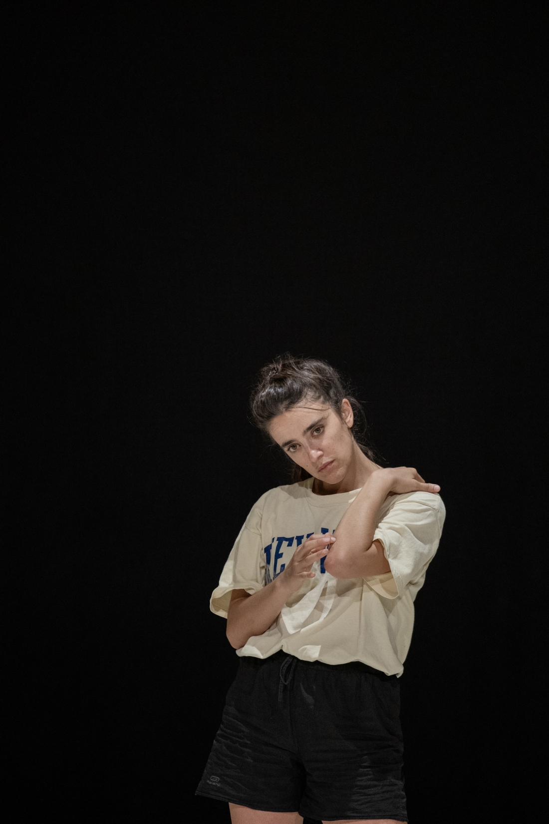 Retrato a cores de Angela Diaz Quintela.