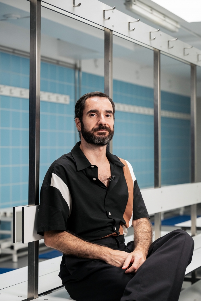 Retrato a cores de Manuel Moreira.